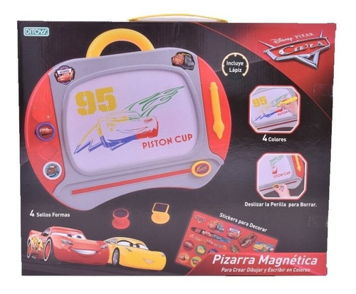 Cars Magnetic Writing Board Ditoys 2175