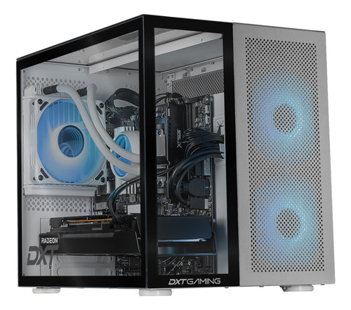 Pc Gamer Dxt Gaming Amd Radeon Rx 7700 Xt Ryzen 9 9900x 32gb Ddr5 Ssd 2tb Sistema Liquido Wifi Silver