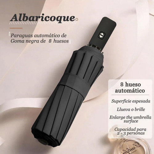 Paraguas Plegable Para Sol, Lluvia, Portátil, Compacto,