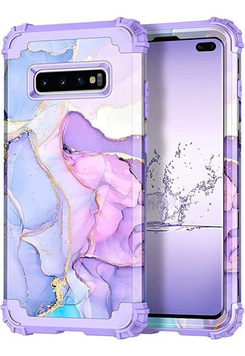 Hekodonk Para Galaxy S10 + Plus Case, Heavy Duty Protección