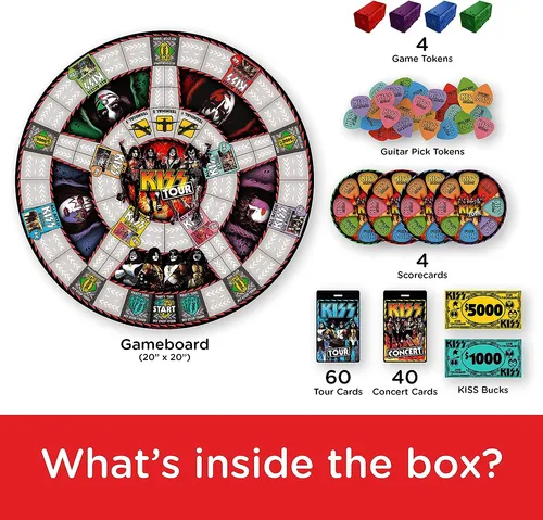 Juego De Mesa Kiss Tour/estrategia