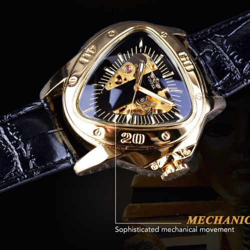 Reloj Mecánico Automático Winner Casual Skeleton