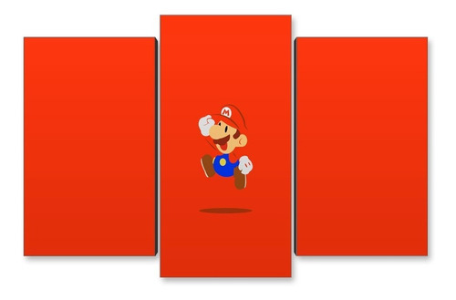 Cuadro Decorativo Moderno Gamers Mario Bros Jd-0239 M