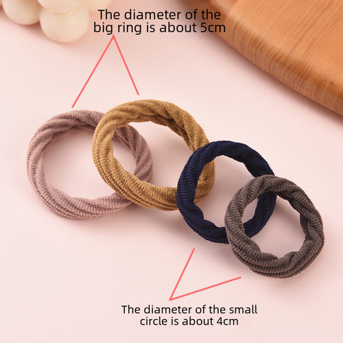 Hair Ring Meow Show High Elasticity Small Circle