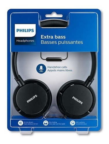 Imagen 4 de 4 de Auriculares Philips SHL5005 negro