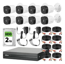 Comprar Kit De Videovigilancia Cronos 8 Cámaras Dahua Bala B1a21n 2mp + Disco Duro 2 Tb + Cables + Accesorios - Kit Cctv Kit-dh-8ch-2tb (dvr Dahua Dh-xvr1b08-i Circuito Cerrado)
