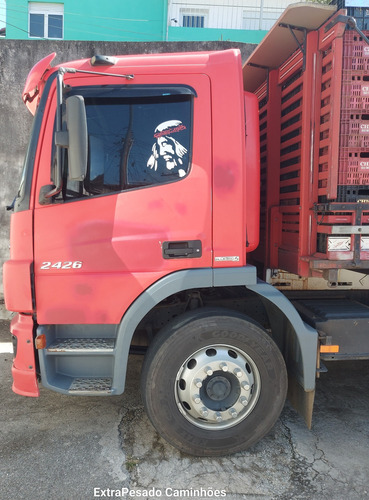 Mb Atego 2426 Semi Leito Truck Carroceria Madeira 16 Palets
