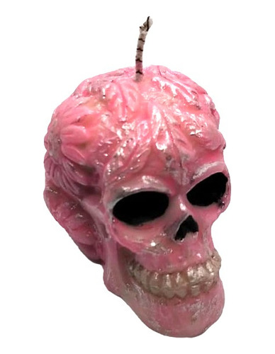 Vela De Calavera Para Día De Muertos, Halloween Para Ofrenda