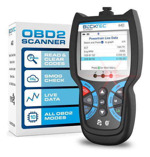 Escáner Obd2   440 Herramienta De Diagnóstico Automó...