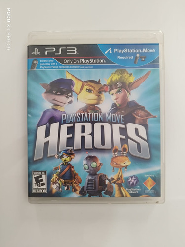 Juego Ps3 Heroes (move Control) Original Fisico Inmaculado! (Usado)