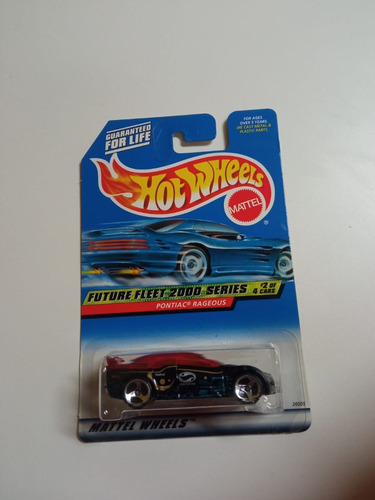 Hot Wheels Pontiac Rageous Future Fleet 2000