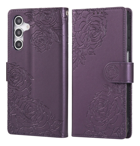 Funda Magnética De Piel Tipo Cartera Para Samsung Galaxy A56 A36 A26 A16 A55 A35 A25 A15 A54 A34 A24 A1