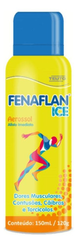 Fenaflan Ice 150ml Aerosol Kit 5un Para Dores Musculares
