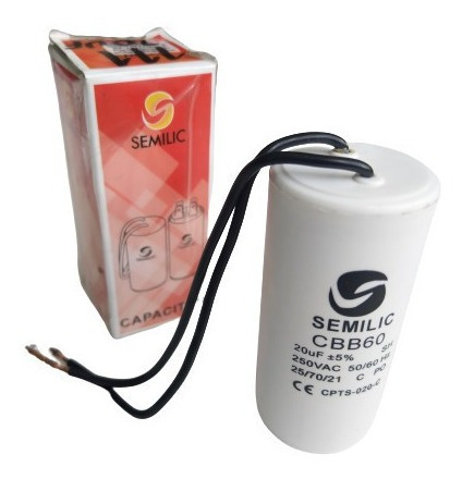 Capacitor P/bomba Agua 14uf 250v De Cable