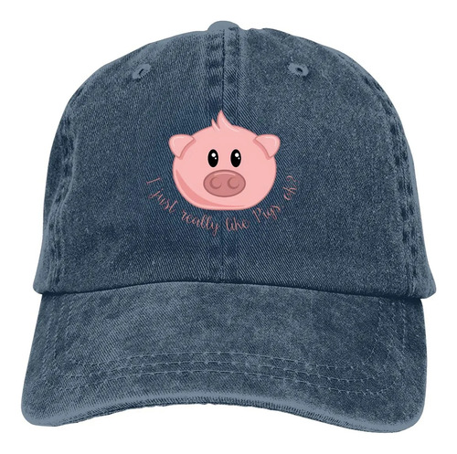 Gorra De Béisbol Snapback Pig Animal Caps