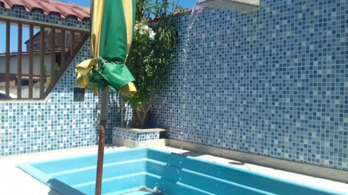 Imagem 4 de 15 de Casa Temporada 4 Quartos Praia Grande ,piscina E Churrasquei