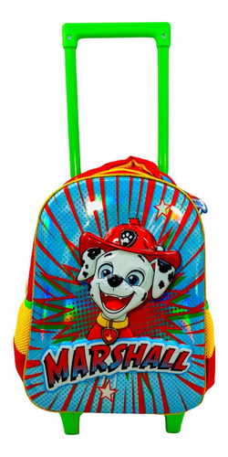 Mochila De Carro Paw Patrol Kinder Chase Oferta Original