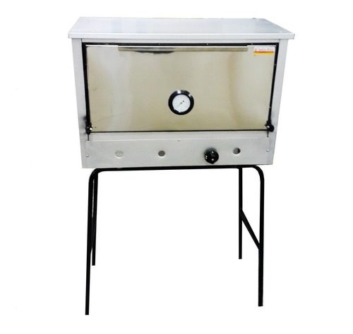 Imagen 2 de 5 de Horno Pizzero 12 Moldes + Freidora 1 Canasto 18 Industrial