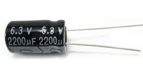 Capacitor Electrolitico 2200uf X 6.3v X2 Unidades