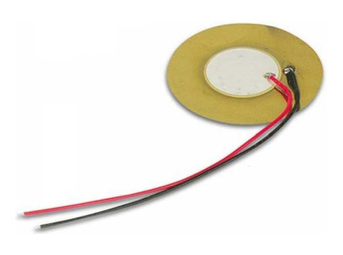 Piezo Electrico 50mm Con Cable, Buzzer, Transductor, Sensor