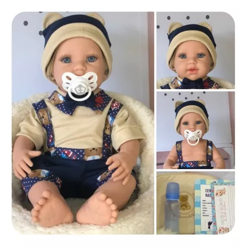 Boneco Bebê Reborn Realista Menino Will By Baby Dolls