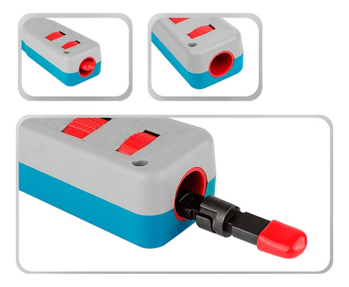 Ponchador De Impacto Netcom Punch Down 110/88 110/66 Cat5 6