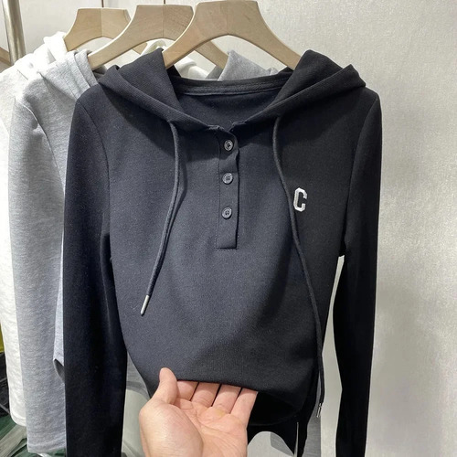Sudadera Casual Con Capucha Para Mujer Nueva De Primavera Y