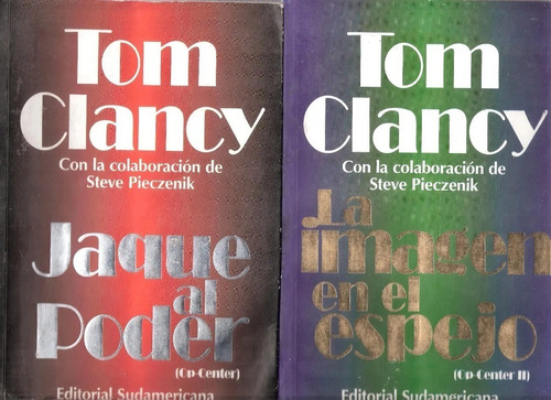 Lote De 3 Novelas De La Serie Cp Centre, Tom Clancy 