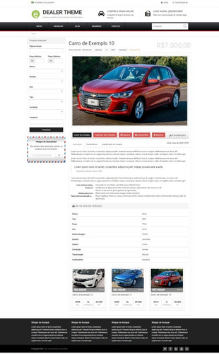 Site Revenda Carros Wordpress Português 261 Script Php 2021