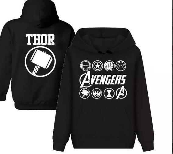 blusa de frio dos vingadores