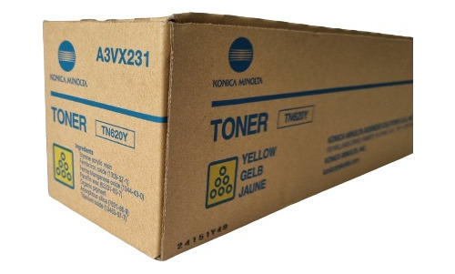 Toner Yellow Konica Minolta Tn620 C1060/c2060/c3070 Original