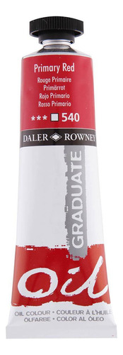 Tinta Oleo Graduate 540 Primary Red 38ml