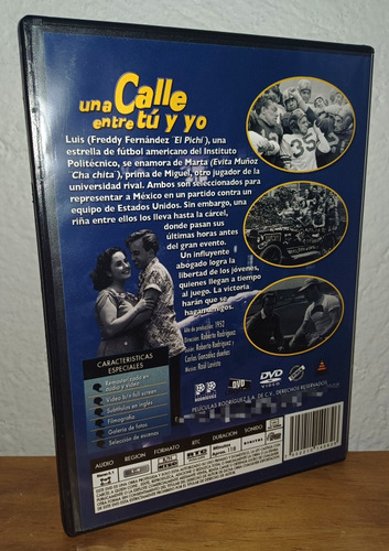 Dvd Una Calle Entre Tú Y Yo (Usado)