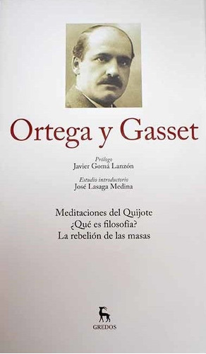 Libro: Obras De Ortega Y Gasset Tomo I / Editorial Gredos