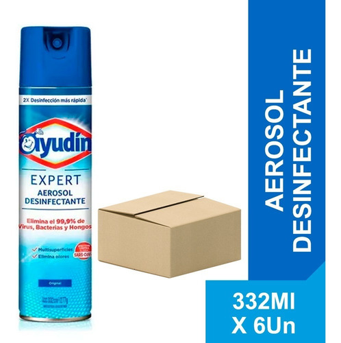 Ayudin Desinfectante Expert Original 332ml X 6un