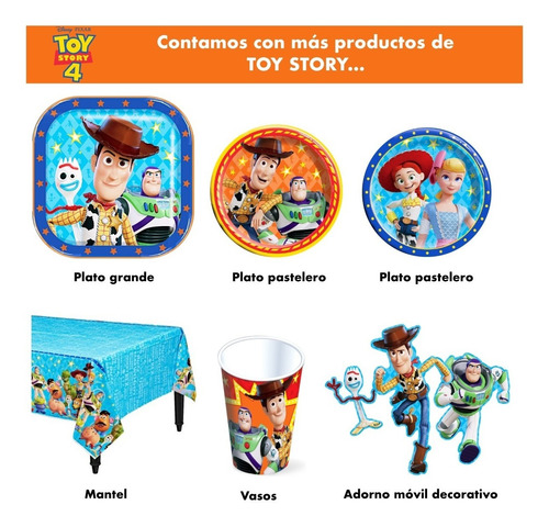 Toy Story 4 - Block De Stickers Artículo Fiesta Toy0h2