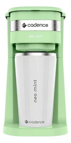 Cafeteira Cadence Caf209 18 Cafés Verde Mint
