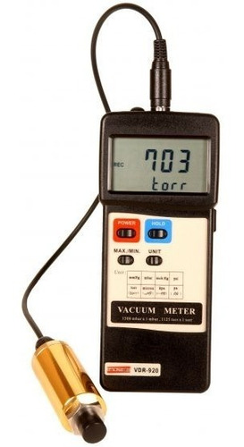 Vacuômetro Unidades Mbar Kpa Pa Torr Mm/hg Micron In/hg Psi