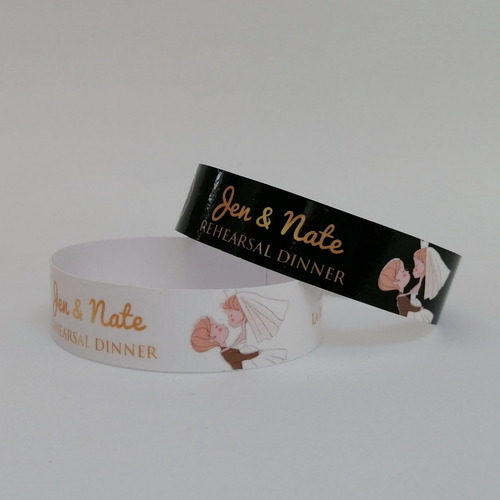 Imagen 2 de 9 de Pulseras Souvenir Boda Quinceaños Personalizadas