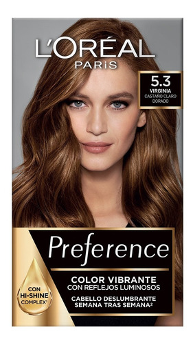 Tinte Para Cabello Preference L'oréal Paris Tono 5.3