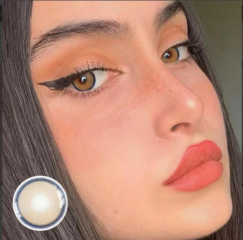 Imagen 6 de 8 de Freshlady - X-brown Flare Lentes De Contacto Anuales