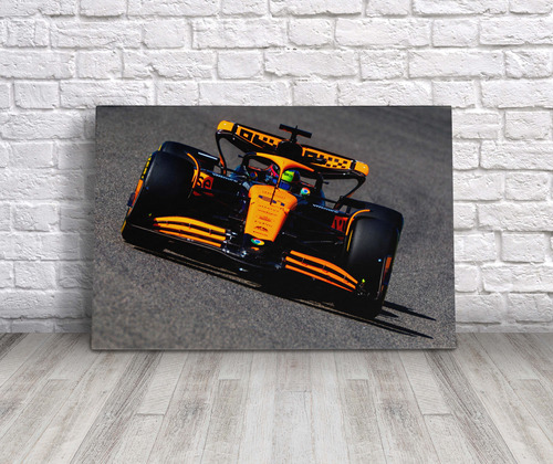 Cuadro Oscar Piastri Mclaren Formula 1 Canvas 60x40 Cm