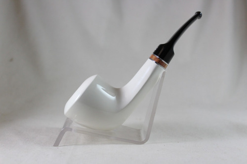 Imagen 2 de 10 de Pipa Big Ben, De Raiz De Brezo, Modelo Máxima, Blanca