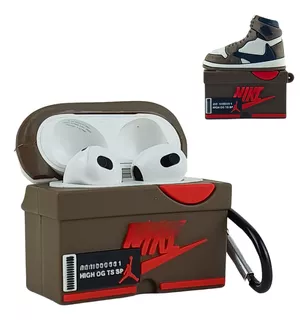 Capa Case Capinha Compatível Com AirPods 3 Tenis Nk Jordan