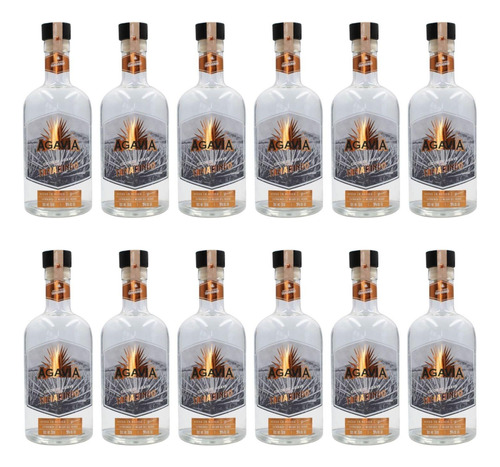 Pack De 12 Licor De Agave Agavia Tamarindo 750 Ml