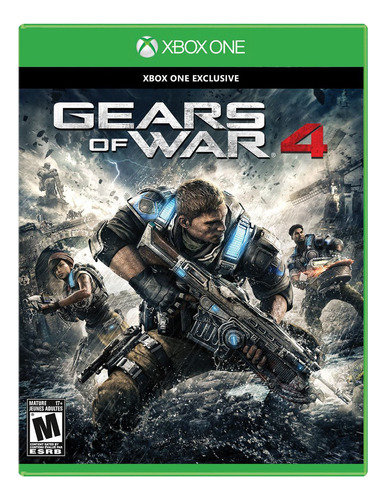 Gears Of War 4 - Xbox One Fisico Incluye Titulos De Xbox 360