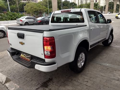 Chevrolet S10 Dupla Lt Flex Autom 2018/2018 Branca Ud Acess