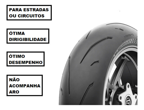 Pneu Michelin Tras. 654 190/55-17 Power Gp2 Gsx - S 1000 A