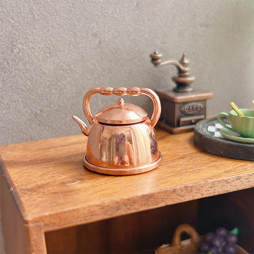 Tetera En Miniatura, Accesorios De Cocina, Tetera De Rosa