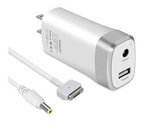 Mini Cargador De 60 W Para Macbook Pro De 13 Pulgadas Con Pa